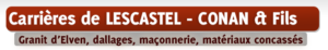 CARRIERES DE LESCASTEL CONAN & FILS (CARRIERES DE LESCASTEL)